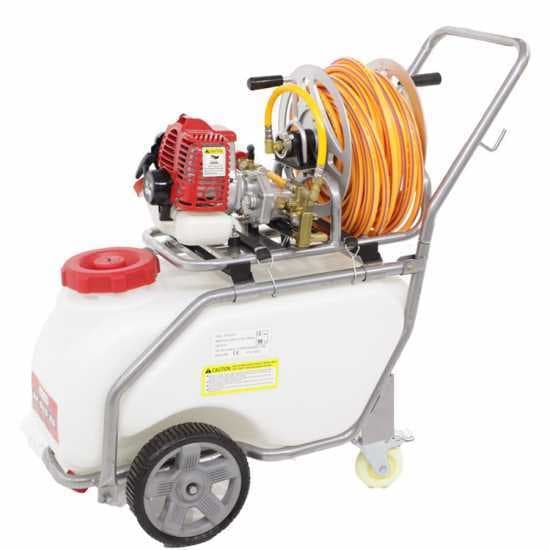Pompe de Pulvérisation thermique sur chariot GeoTech SP 520 2S – moteur 2 temps à mélange