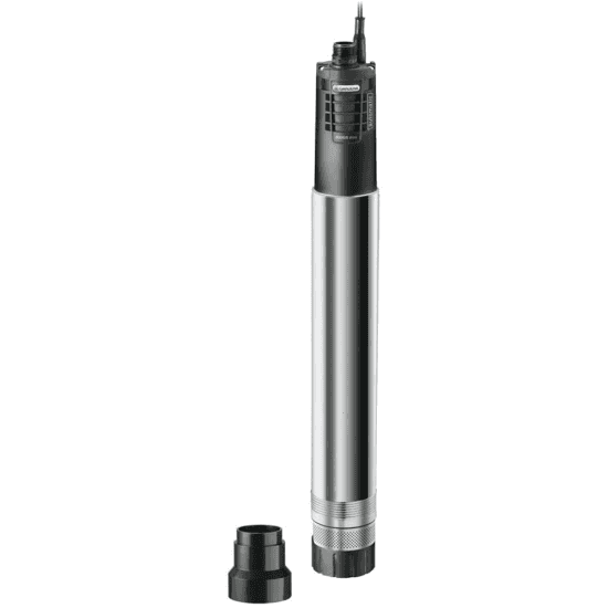 Pompe à immersion pour puits Gardena 6000/5 Inox Automatic – Pour eaux claires – flotteur intégré