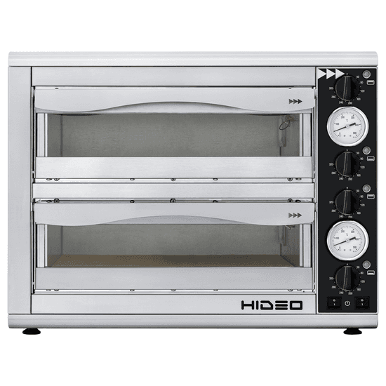 Prismafood HIDEO 2/40 – Four électrique à pizza – 3200 W