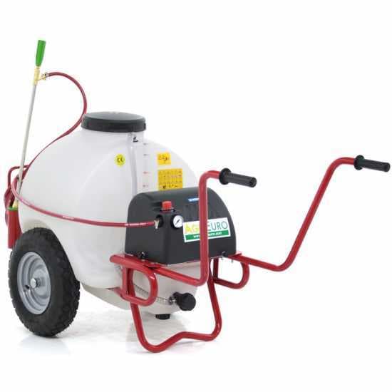 PulvĂ©risateur Ă batterie 12 V de 120 L PRO â Pompe de pulvĂ©risateur Ă©lectrique sur chariot