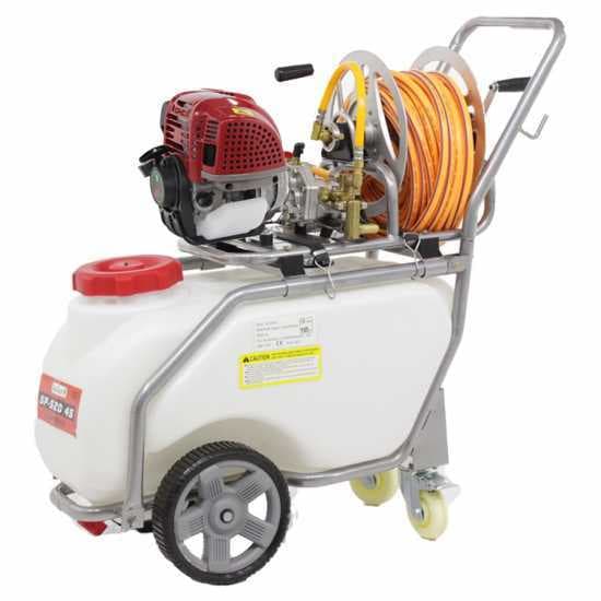 Pulvérisateur thermique sur chariot GeoTech SP 520 4S – 4 temps à essence