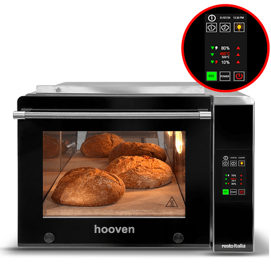Resto Italia Hooven 342 Digitale – Four électrique à pizza – Affichage numérique
