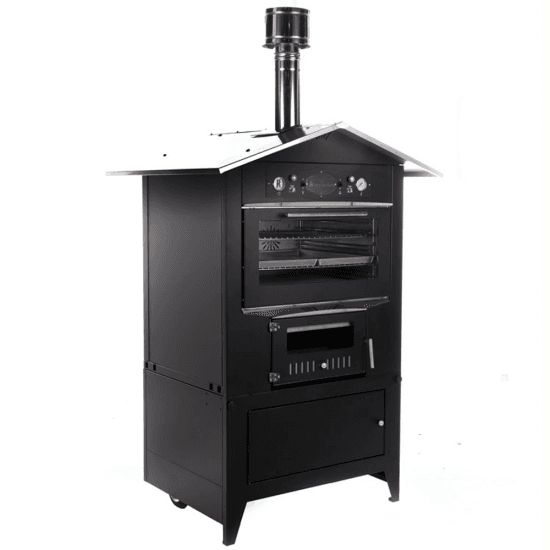 Rossofuoco Sedicinoni 80 – Four à bois d’extérieur black