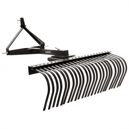 Râteau pour tracteur Blackstone B-LRK 120 attelage 3 points