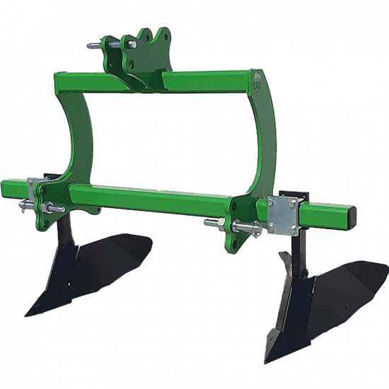 Seven Italy Big – Butteur à 2 dents – Châssis de 140 cm – Pour tracteurs avec attelage à trois points