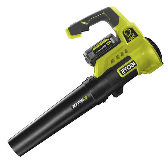 Souffleur à feuilles RYOBI turbojet RY36BLA-140 – 36V – 4Ah