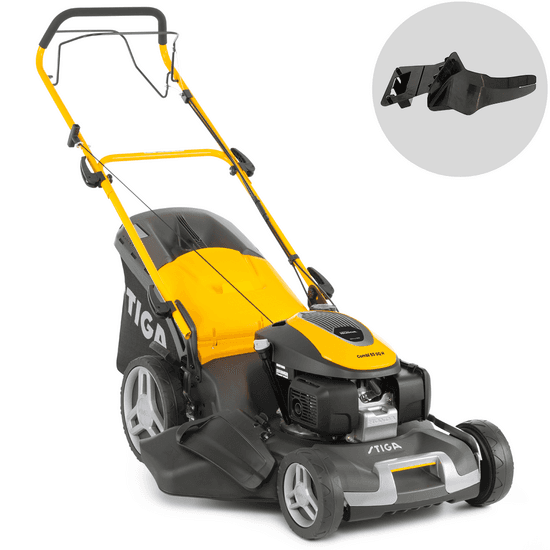 Stiga Combi 55 SQ H – Tondeuse à gazon thermique autotractée – Moteur Honda GCVx200 – Largeur de coupe 53 cm
