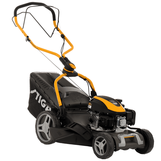 Stiga COMBI 748 S – Tondeuse à gazon thermique tractée – 4 en 1 – Moteur ST 140