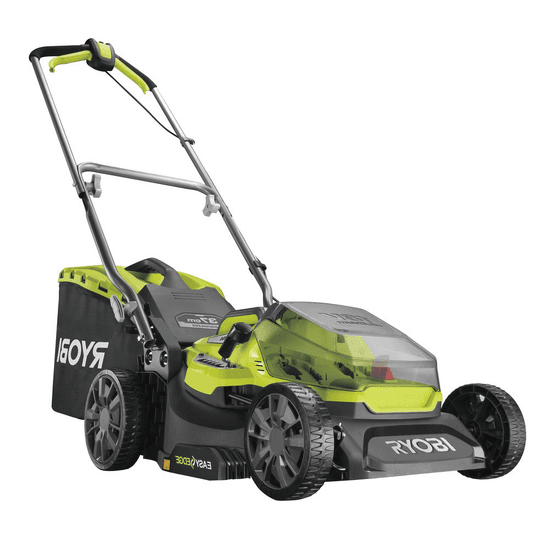 Tondeuse électrique à batterie RYOBI RY18LMX37A-150 – 18V – 5Ah – bac de 45 l -coupe de 37 cm