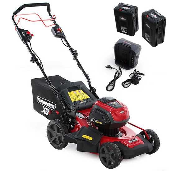 Tondeuse électrique à batterie Snapper ESXD19SPWM82K – 46 cm – tondeuse à gazon autotractée