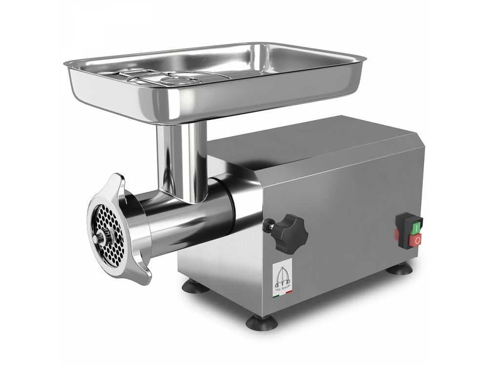 Tre Spade TC-32 PRO INOX DELUXE – Picadora de carne eléctrica – 1100W – N.32