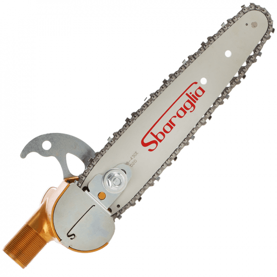 Tronçonneuse pneumatique Sbaraglia Turbo avec lame carving 8″ – élagueuse