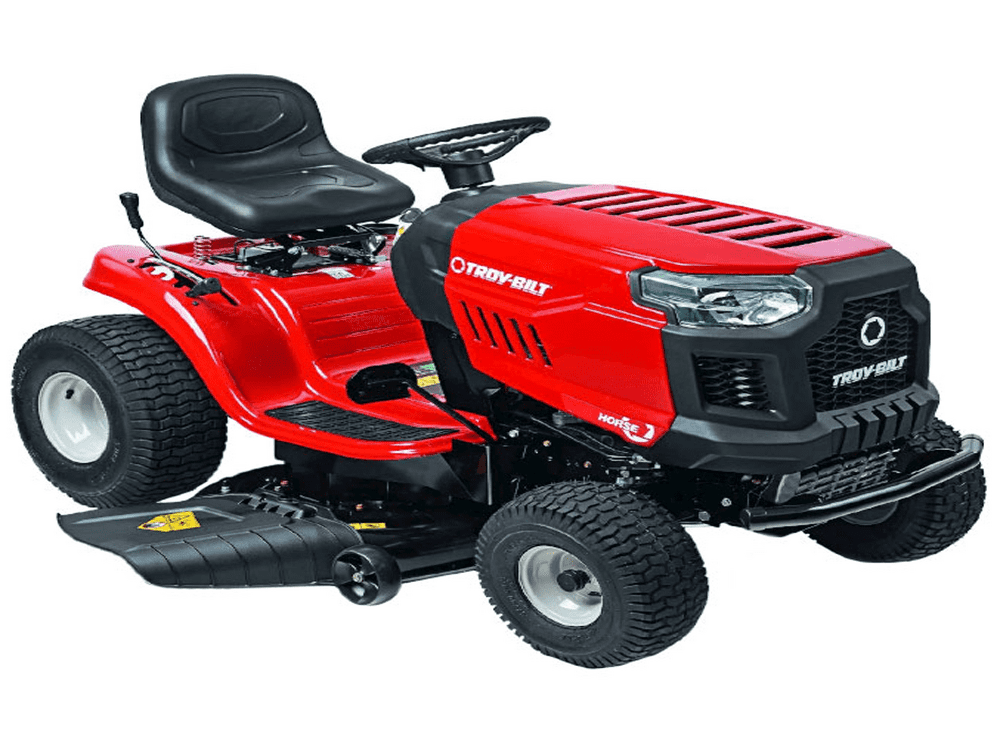 Troy Bilt Bronco 107T-S – Tracteur tondeuse – transmission continue CVT – éjection latérale