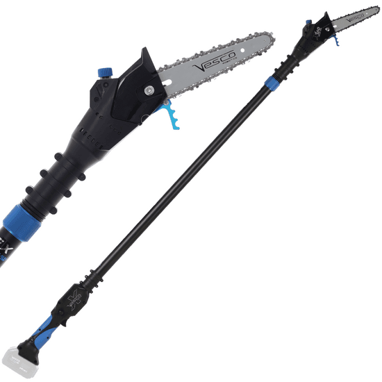 Vesco X180AT – Élagueuse sur perche télescopique à batterie – 180-270 cm – 36 V – SANS BATTERIE NI CHARGEUR
