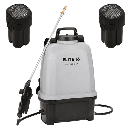 Volpi ELITE 16 – Pompe de pulvérisation à dos à batterie – 2X 14.4V 2Ah – 8 bar