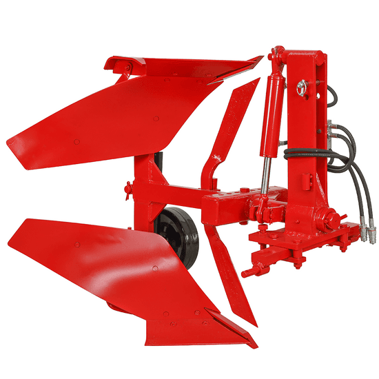 VRIS-01M – Charrue réversible à versoir avec dent de pénétration – Pour tracteurs avec attelage à trois points – Retournement hydraulique