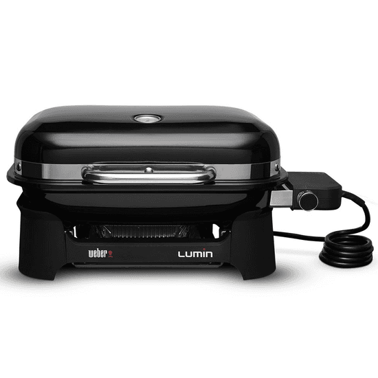 Weber Lumin Compact Black – Barbecue électrique portable