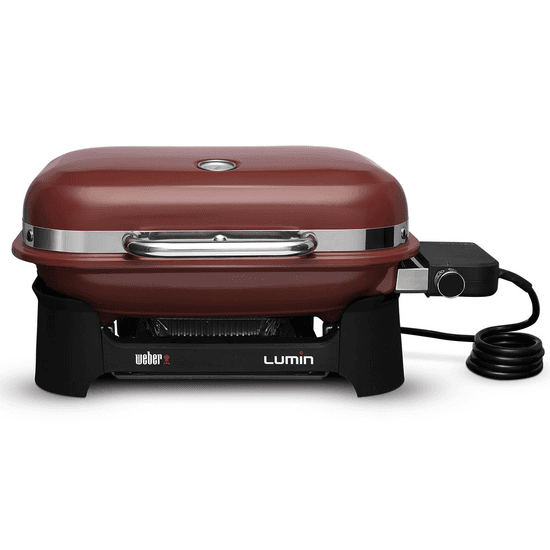 Weber Lumin Compact Red – Barbecue électrique portable
