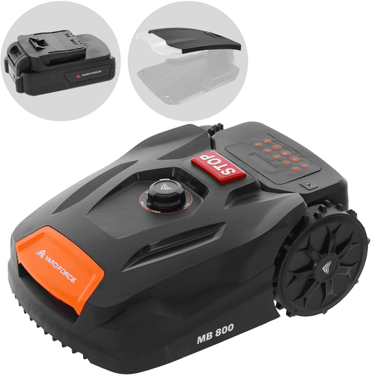 Yard Force MB800 – Robot tondeuse – Avec fil périphérique