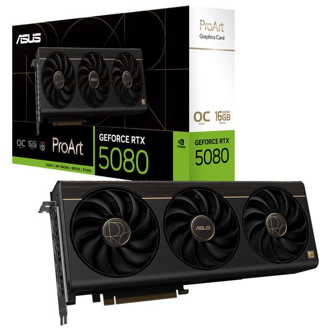 ASUS GeForce RTX 5080 ProArt OC Edition, 16384 MB GDDR7