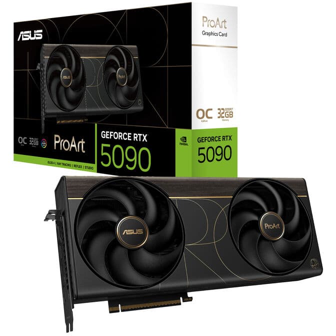 ASUS ProArt GeForce RTX 5090 OC Edition Grafikkarte, 32768 MB GDDR7