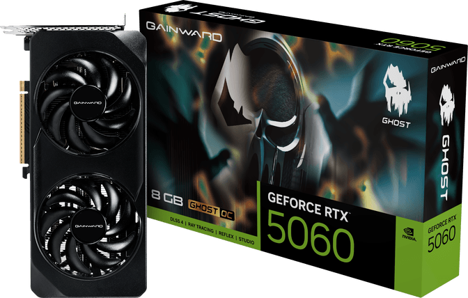 Gainward GeForce RTX 5060 Ghost OC, 8192 MB GDDR7
