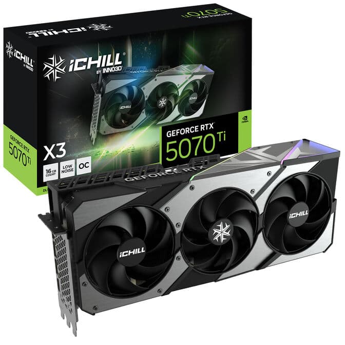 INNO3D GeForce RTX 5070 Ti iChill X3, 16384 MB GDDR7