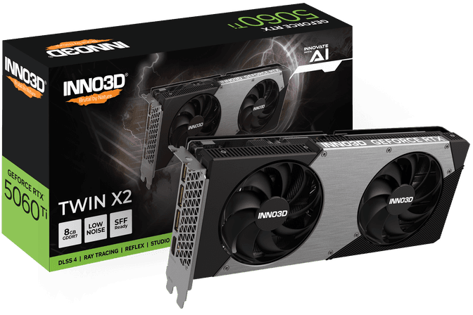 INNO3D GEFORCE RTX 5060 Ti Twin X2, 8192 MB GDDR7