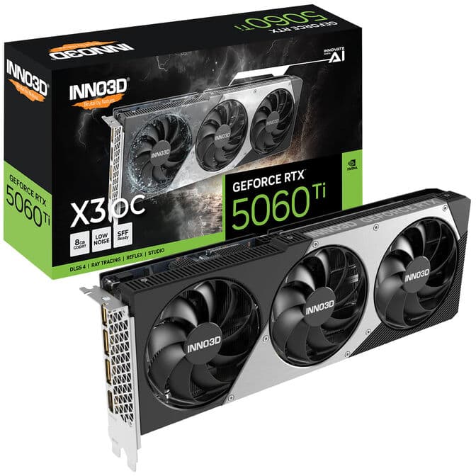 INNO3D GEFORCE RTX 5060 Ti X3 OC, 8192 MB GDDR7