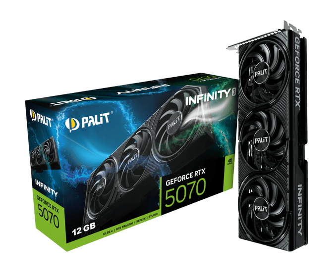 Palit GeForce RTX 5070 Infinity 3, 12288 MB GDDR7