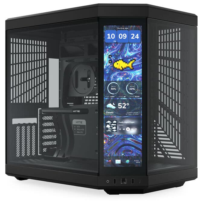 High-End Gaming-PC-Konfigurator, Hyte Y70, AMD AM5, Ryzen-Prozessor, RTX 5090 / 5080 GPU