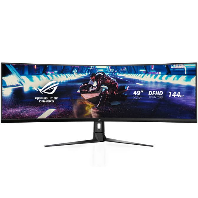 ASUS ROG Strix XG49VQ, 49 Zoll Gaming Monitor, 144 Hz, VA, FreeSync 2
