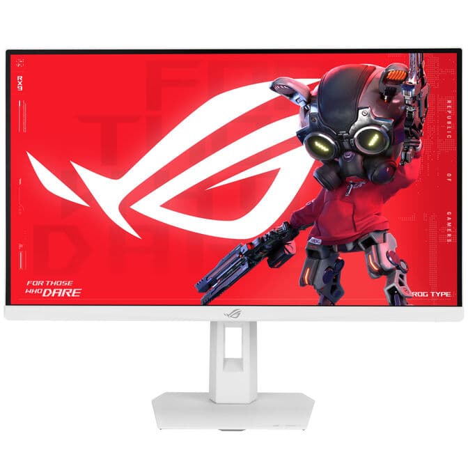 ASUS ROG Strix XG27ACMES-W 27 Zoll WQHD Gaming Monitor, 255Hz, Fast IPS, G-SYNC Compatible