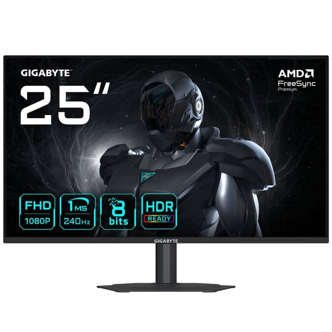 GIGABYTE G25F2A 24,5 Zoll FHD Gaming-Monitor, 240Hz, SS-IPS-Panel, Freesync Premium