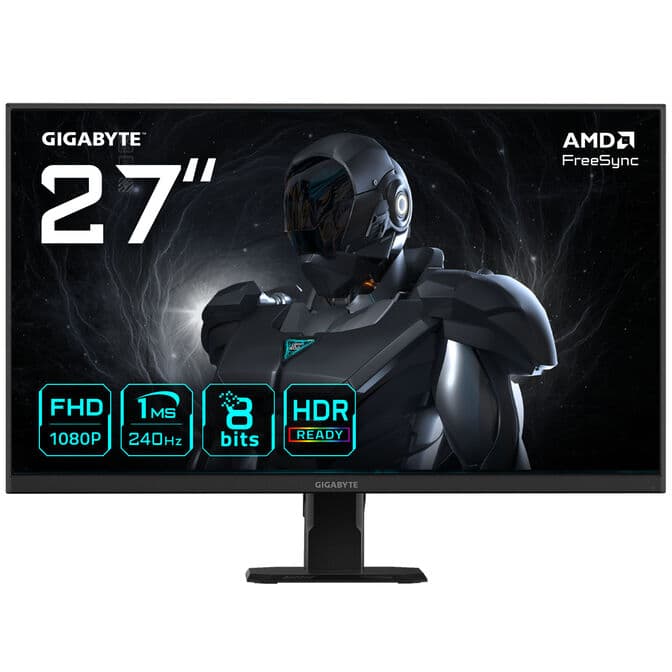GIGABYTE GS27F2, 27 Zoll Full-HD Gaming-Monitor, 240Hz, IPS-Panel, Adaptive-Sync
