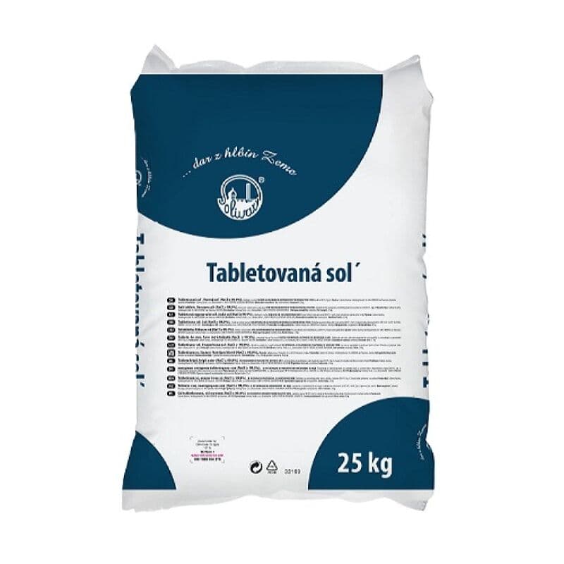 Tabletirana sol za mehčalne naprave 25 kg