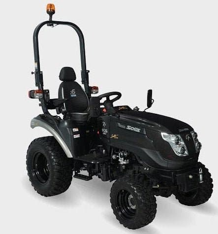 Solis 26 HST Limited Edition Schwarz 26 PS Diesel mit Allrad – Hydrostat Kleintraktor mit Mitsubishi Motor