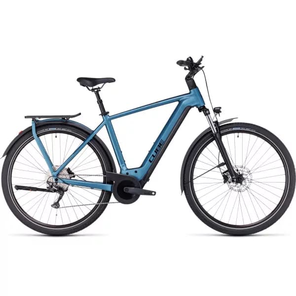 Cube Kathmandu hybrid one 625 2023 - Bleu - Cadre haut