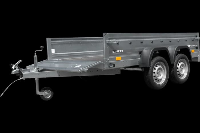 Remorque voiture 2 essieux 264Ă—150 EXPERT 2615/2 PTAC 750 KG