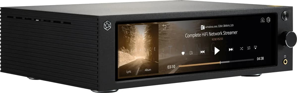 Rose RS250A Noir Lecteurs réseau audio