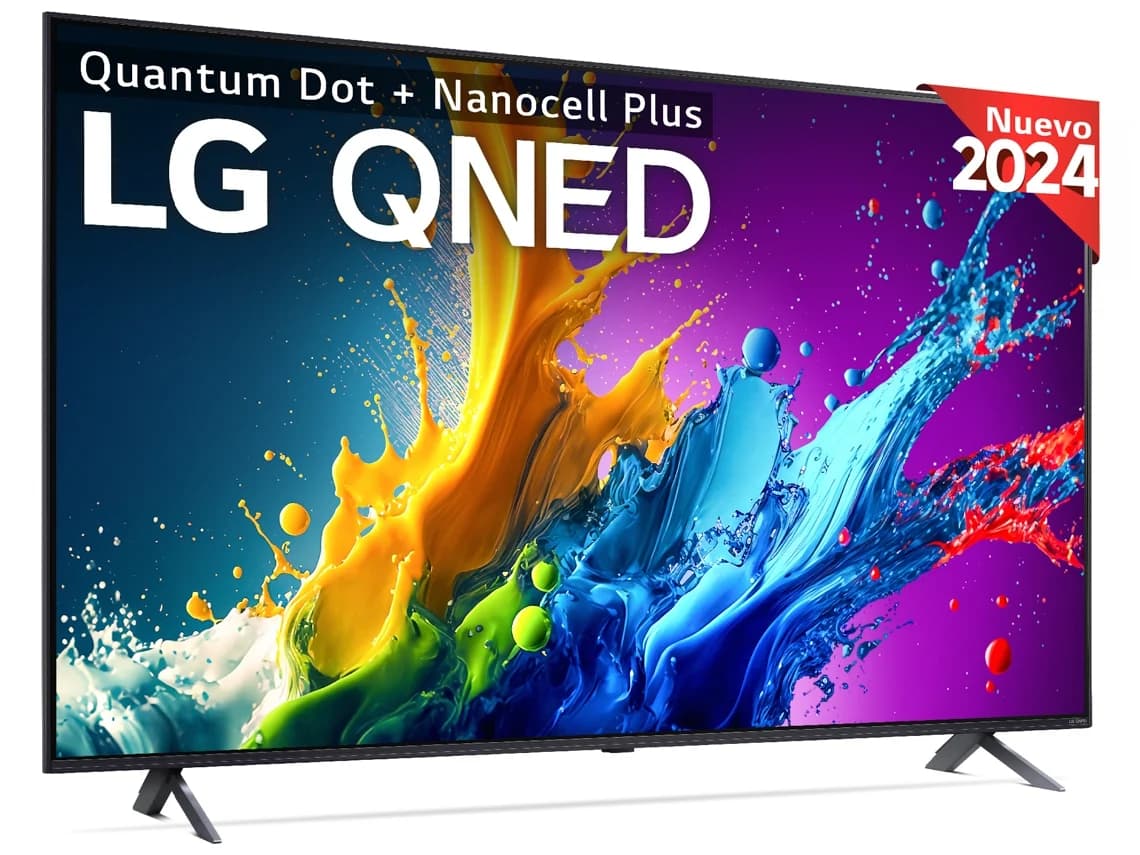 Televisor LG 43QNED80T6A de 43 pulgadas — QNED, 4K, Smart TV