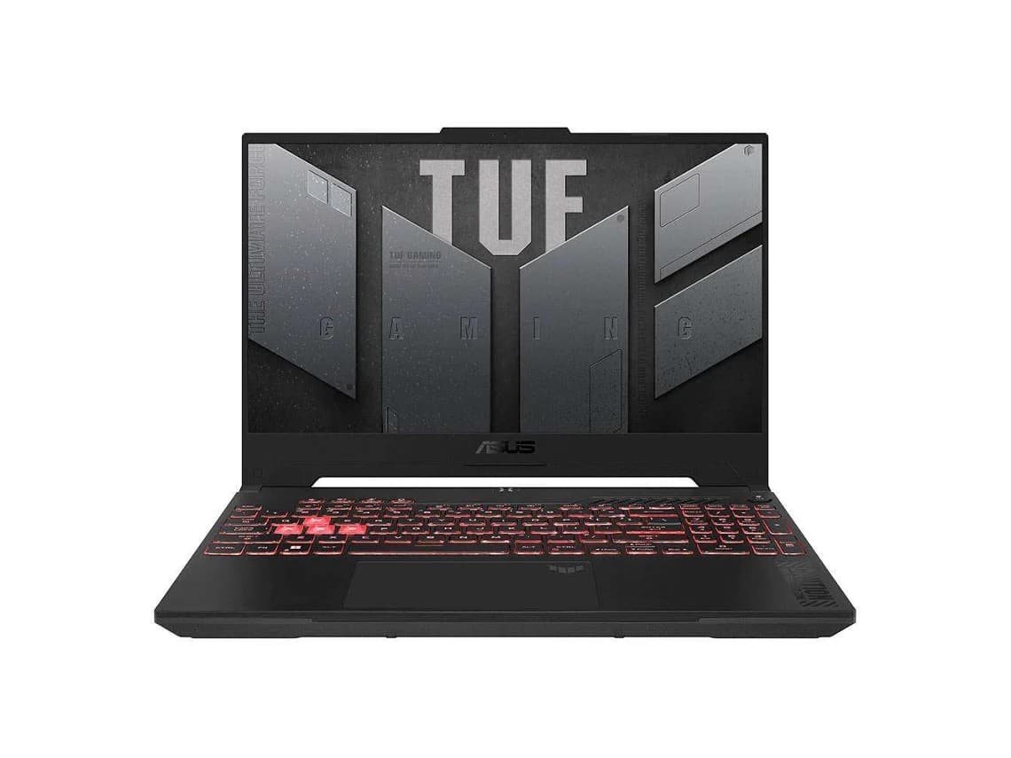 Portátil ASUS TUF Gaming A15 FA507NVR-R77B46CS1 — Ryzen 7 7435HS, 16 GB, 512 GB, sin sistema operativo