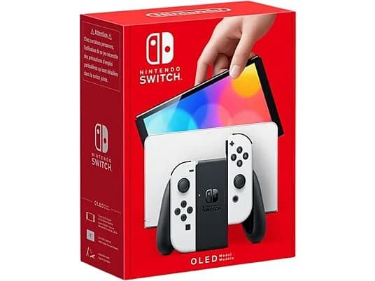 Consola Nintendo Switch Modelo OLED 64 GB (Blanca)