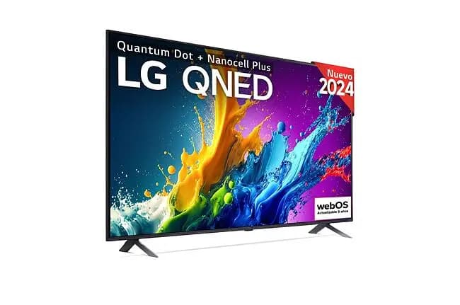Televisor LG 55QNED80T6A de 55 pulgadas — QNED, 4K, Smart TV