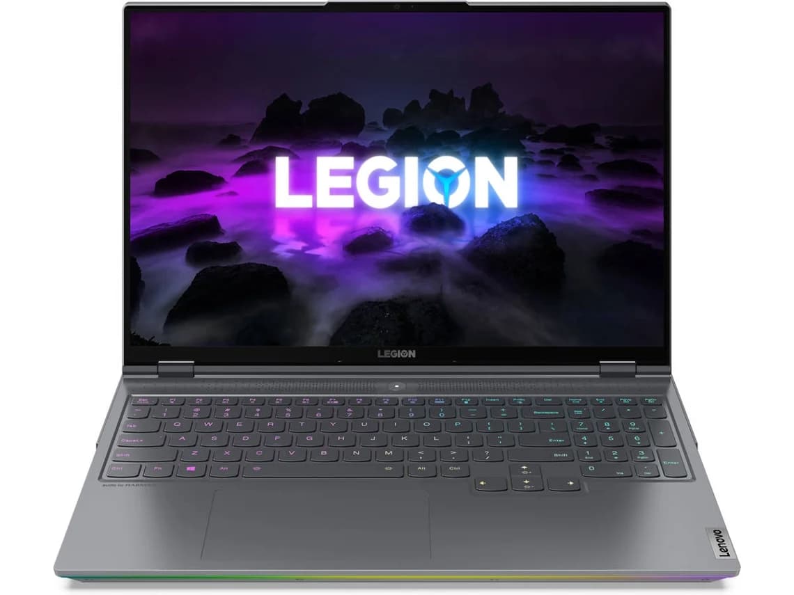 Portátil Lenovo Legion 7 16ACHG6 — Ryzen 7 5800H, 16 GB, SSD de 1 TB y RTX 3080