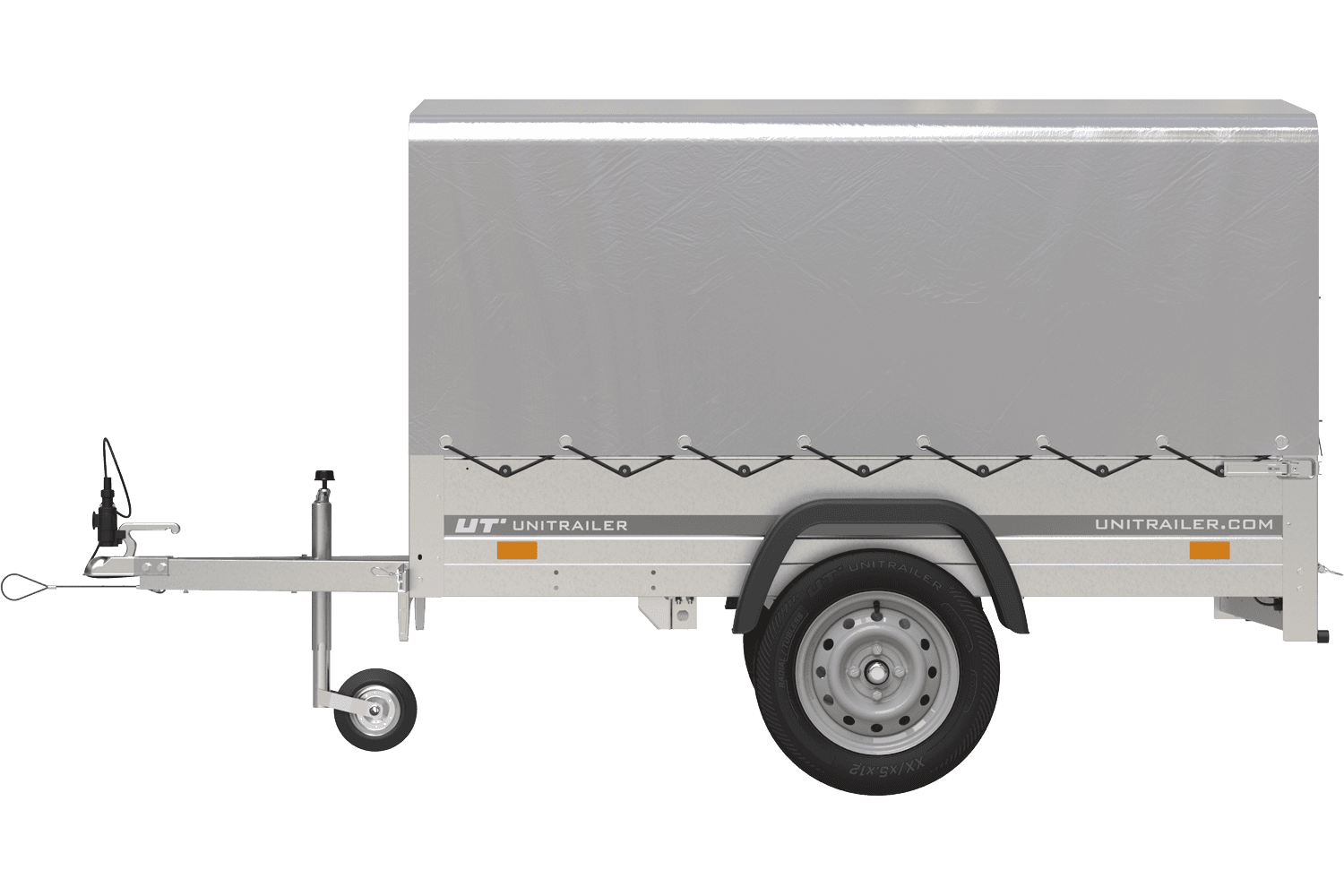 750 kg Kippanhänger mit Domdeckel Garden Trailer 201 KIPP