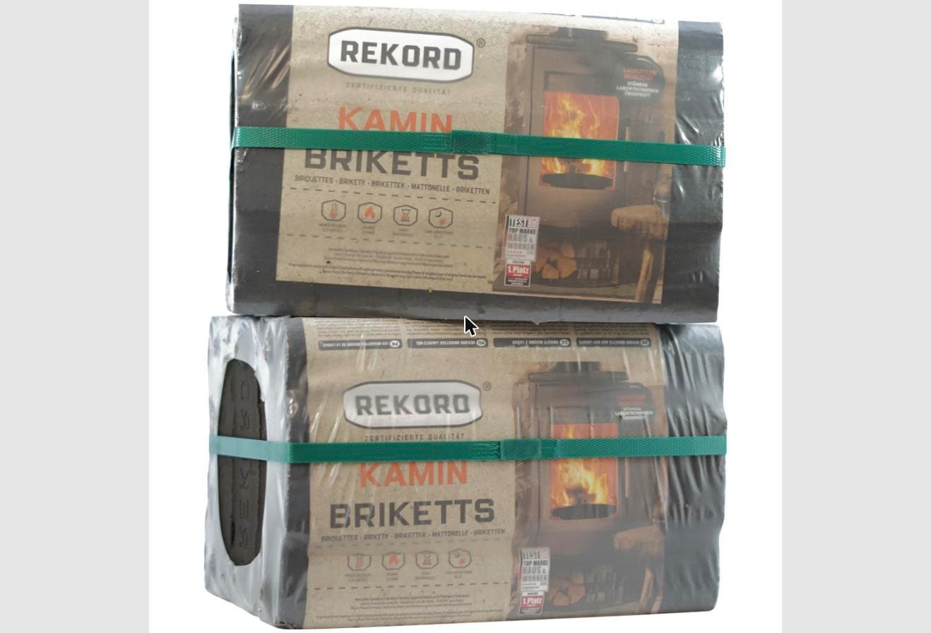 Kohle – 20 kg REKORD Braunkohle als Brennstoff 2 x 10 kg