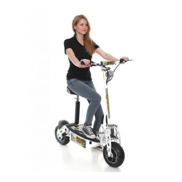 Trottinette Electrique SXT 1600 XL 30 Ah Blanc - SXT Scooters