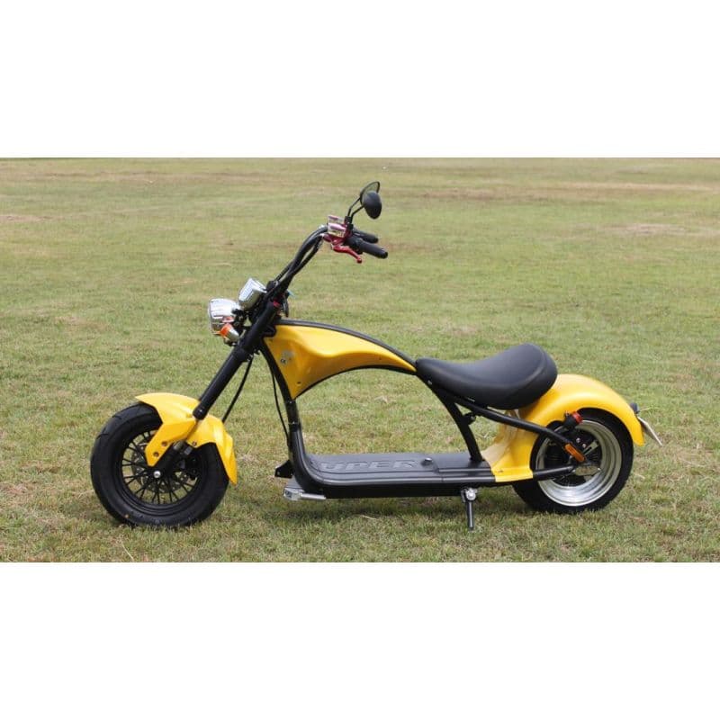 Scooter Électrique Citycoco Harley M1 2000W 20 Ah Jaune