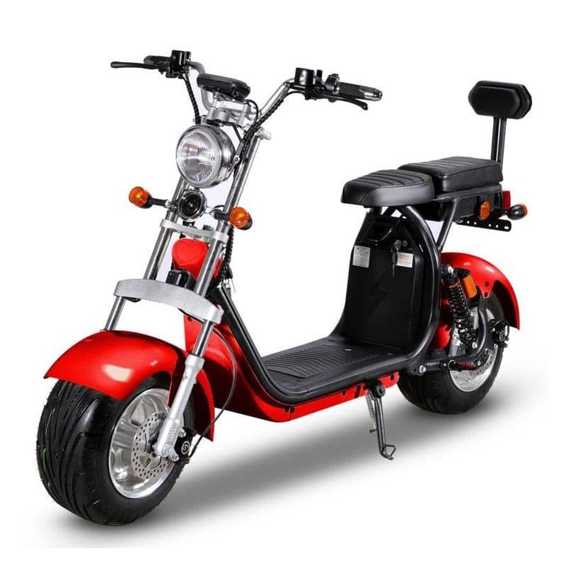 Citycoco Scooter électrique 1500W • 2000W Thunder 12 Ah 2000W Rouge x2